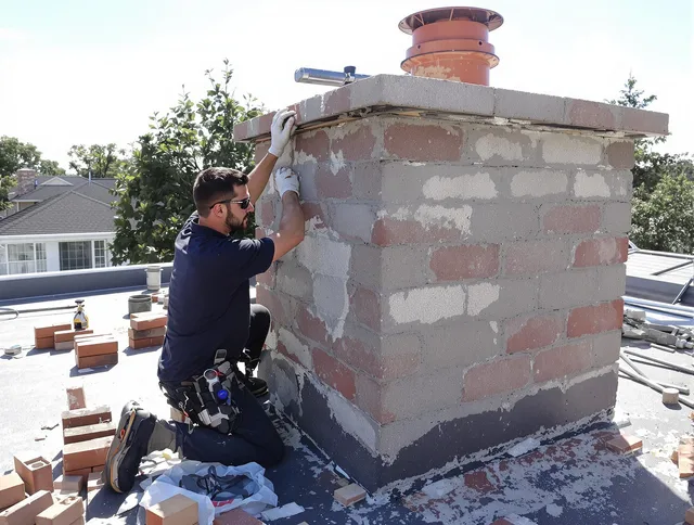 Advanced chimney repair process by Lake Wylie Chimney Sweep in Lake Wylie, SC
