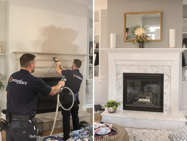 Professional soot removal by Lake Wylie Chimney Sweep team in Lake Wylie, SC